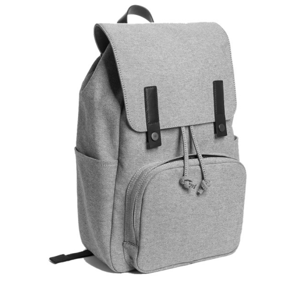 Everlane The Modern Snap Backpack Bag Tote Travel Gray
